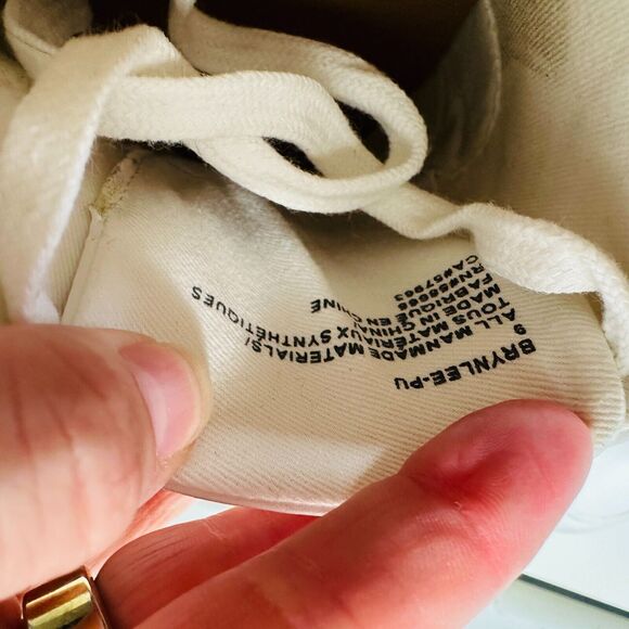 Susina White Leatherette Brynlee Closed Toe Slide-In Casual Mule Sneakers 9 - Picture 13 of 14